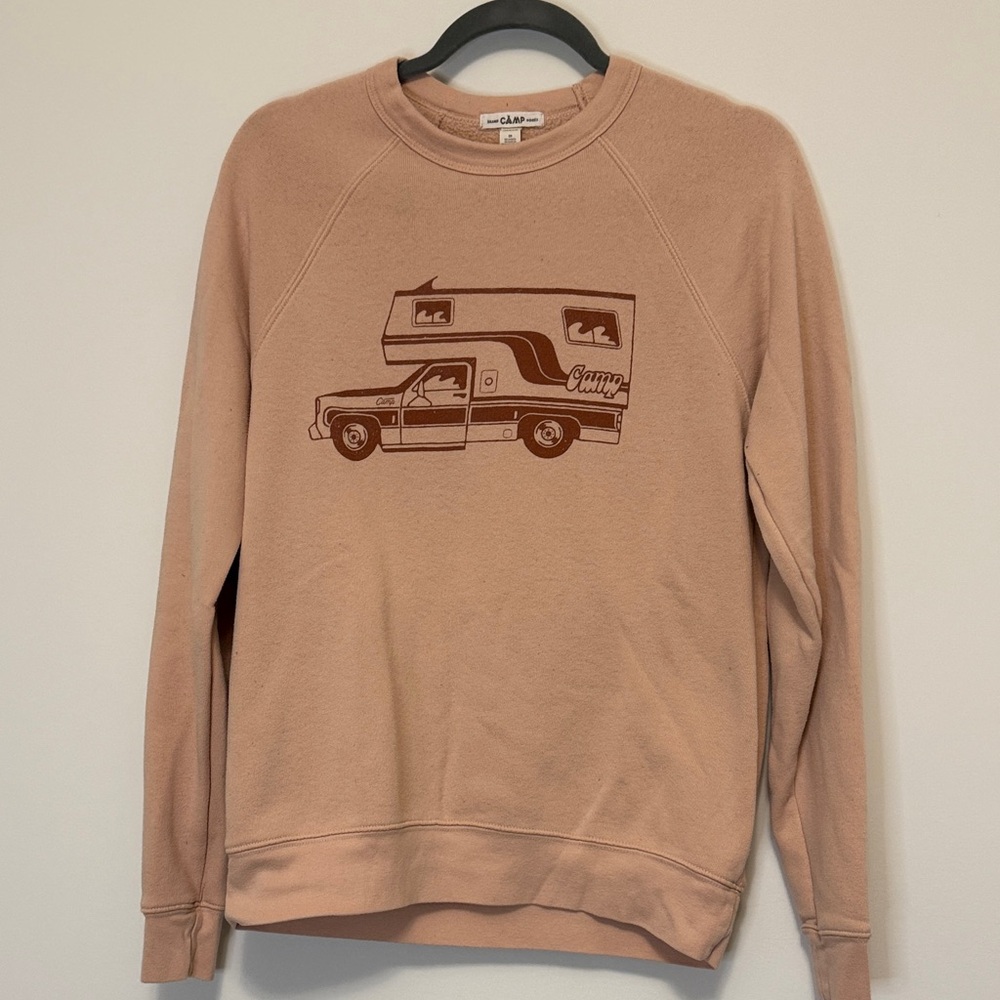 Camp Brand Goods Pink Sweater